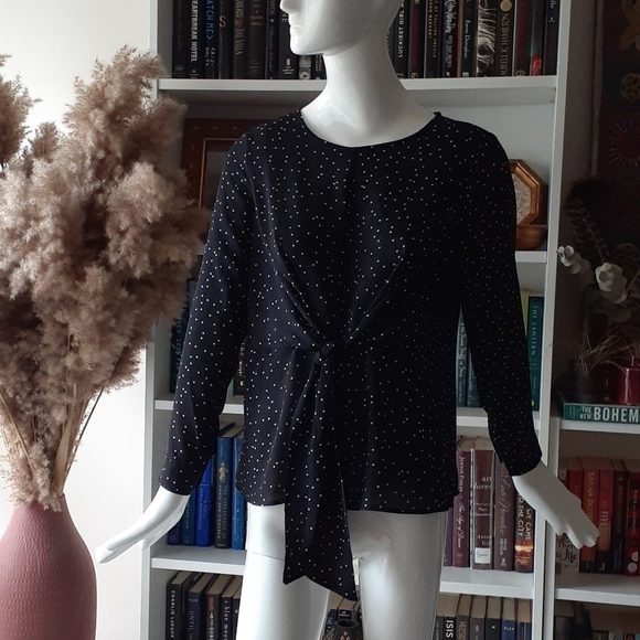 Nwt Max polka dots blouse P1484 - Picture 2 of 8